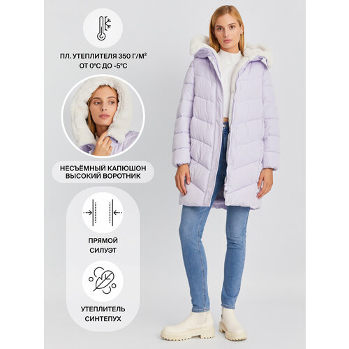 фото Куртка zolla, размер xl, розовый