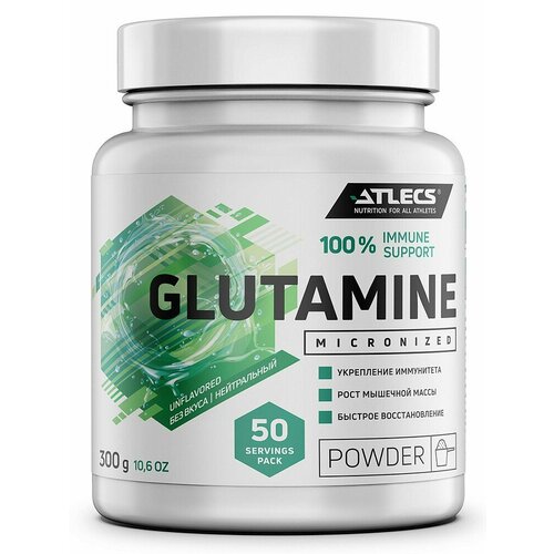 Atlecs Glutamine, 300 гр. (300 гр.)