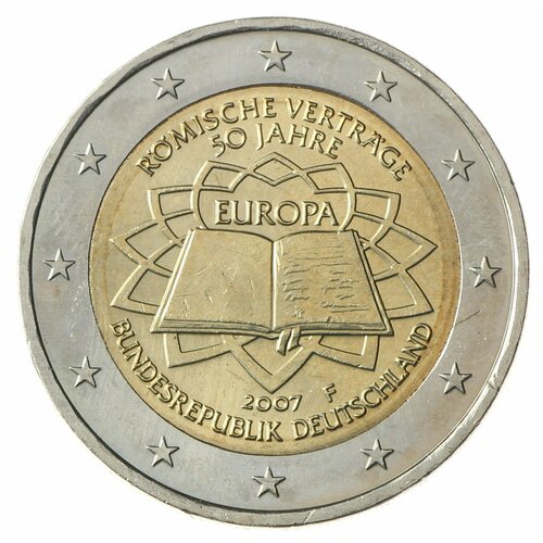 Германия 2 евро 2007 Римский договор