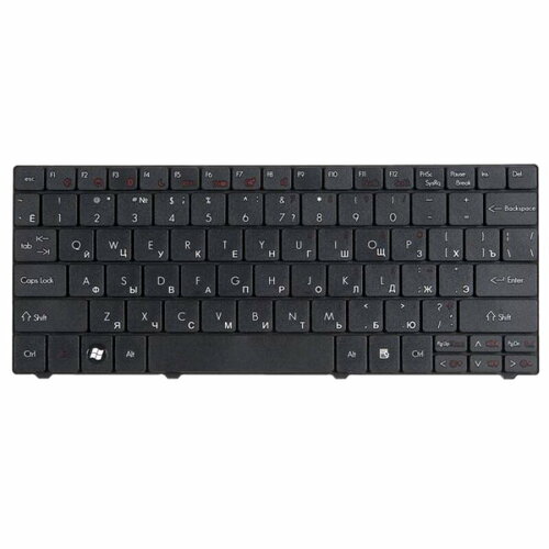 Клавиатура для ноутбука Packard Bell Dot M, Dot MRU, Dot MU, Dot VR46, Dot MA, DotMA, EasyNote BFT,