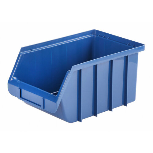 Ящик лоток для хранения метизов пластиковый, цвет синий