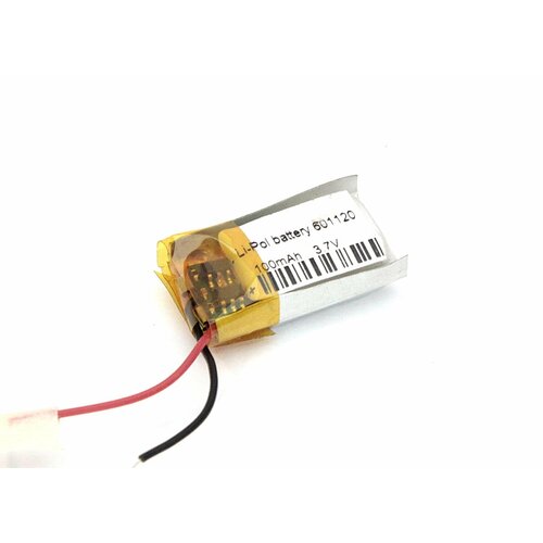 Аккумулятор Li-Pol (батарея) 6*11*20мм 2pin 3.7V/100mAh аккумулятор li pol gopower lp401230 pk1 3 7v 100mah