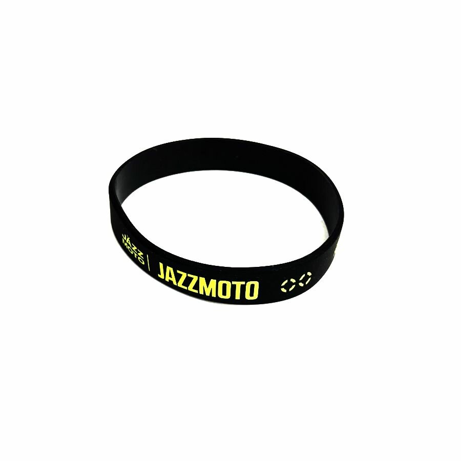 Силиконовый браслет JAZZMOTO Bikes&Riders Black