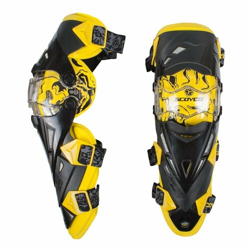 фото Наколенники scoyco k12 triumph yellow, n