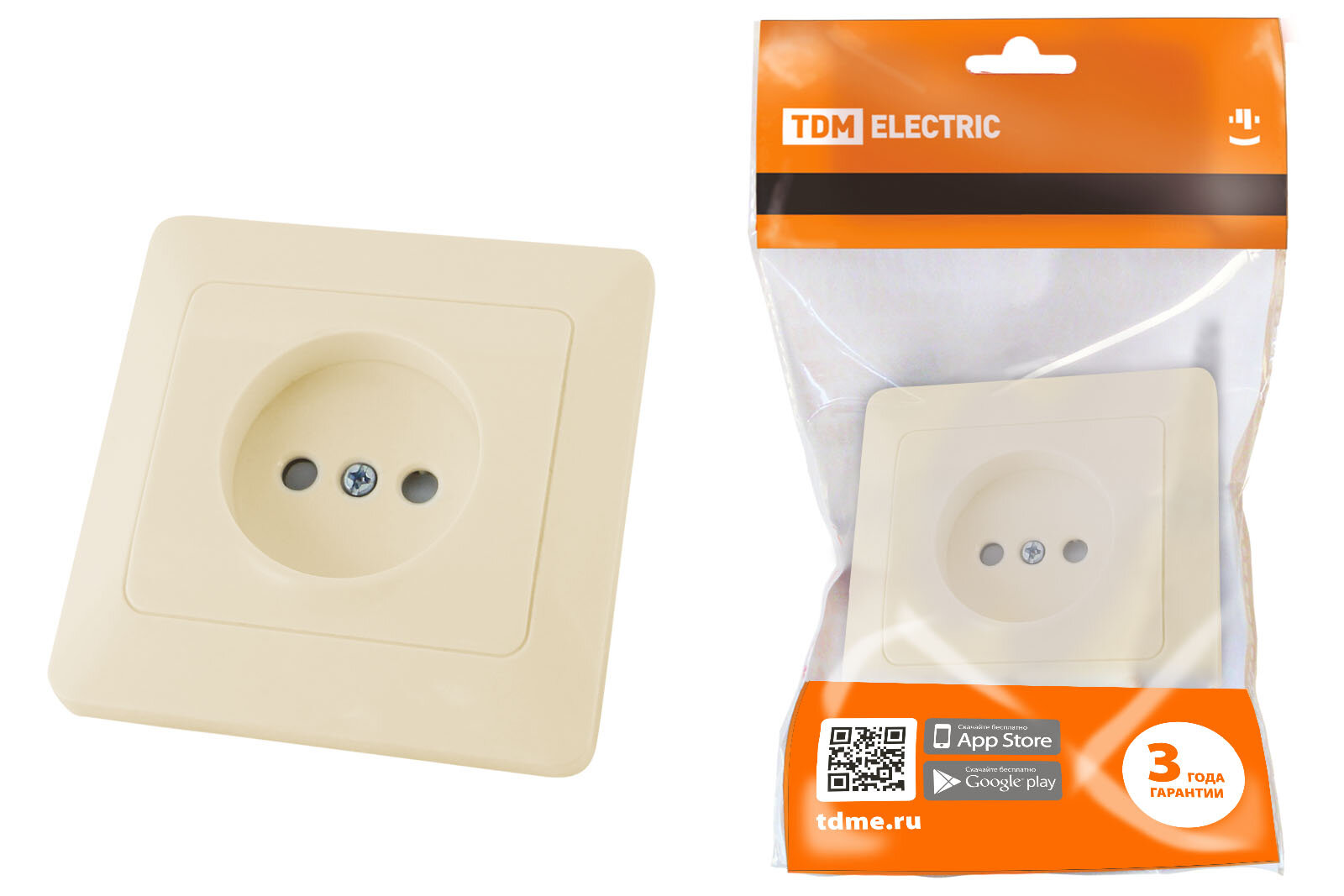Розетка 2P TDM Electric - фото №1