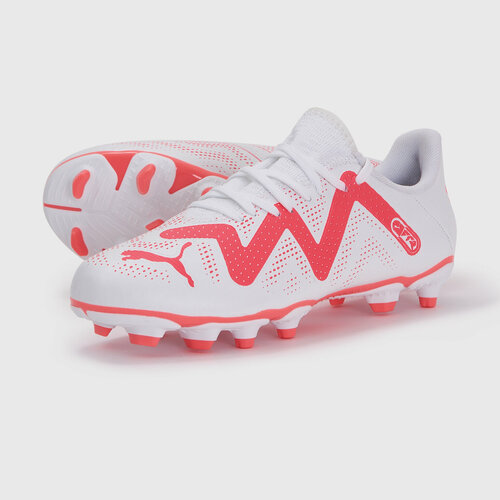 фото Бутсы puma, размер 4.5 uk, белый
