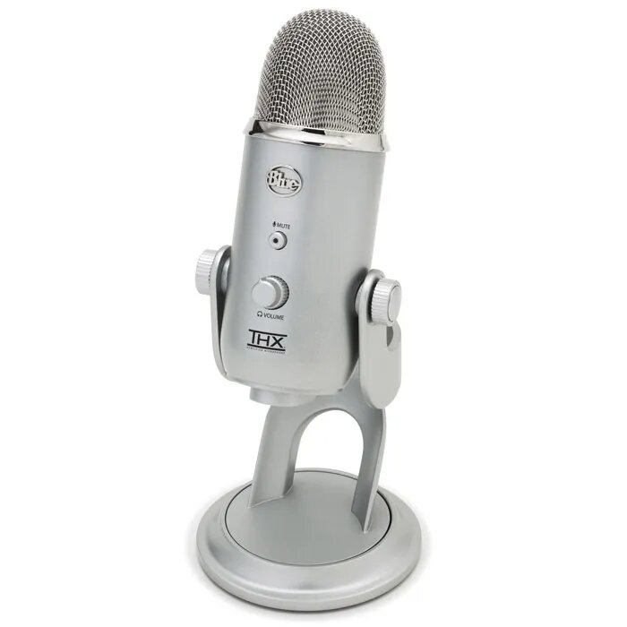 USB микрофон Blue Yeti Серебристый