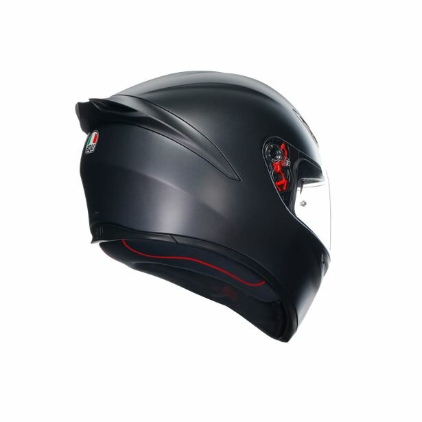 AGV Шлем K-1 MONO Matt Black — фото 10