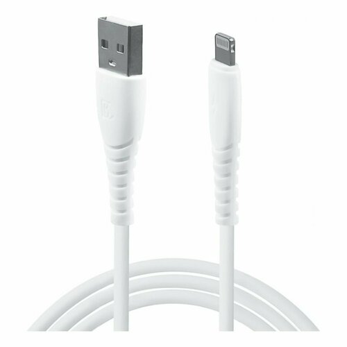 Дата-кабель Battery Collection USB-Lightning (PD) (5 A) 1 м, белый кабель apple me291zm a lightning usb 0 5 м белый