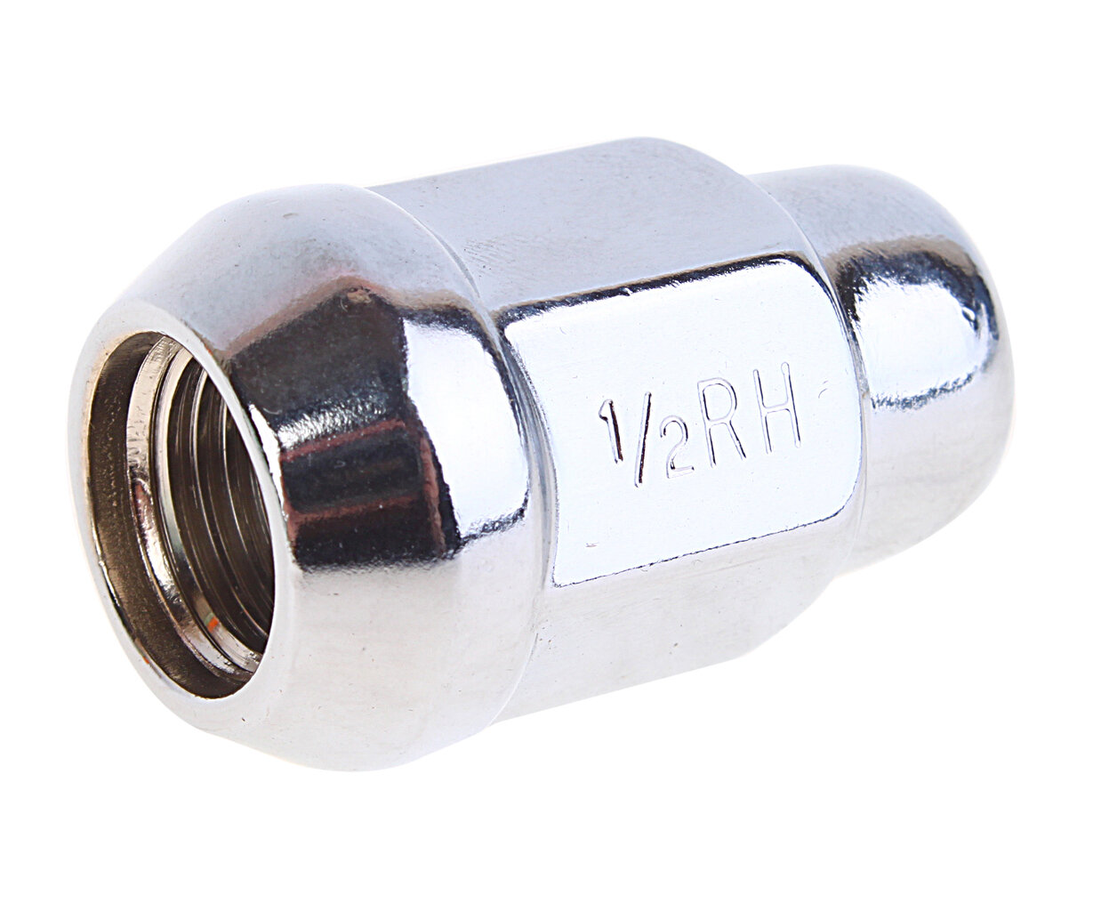 фото Гайка колеса 1/2"-20x35 конус закрытая под ключ 19мм RACING