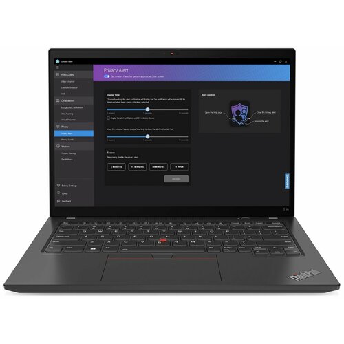 Ноутбук Lenovo ThinkPad T14 Gen 4 141920x1200 Intel Core i7 1360P22Ghz16GB SSD 512GBnVidia GeForce MX550 4GBNo OS21HEA023CD 18540000₽