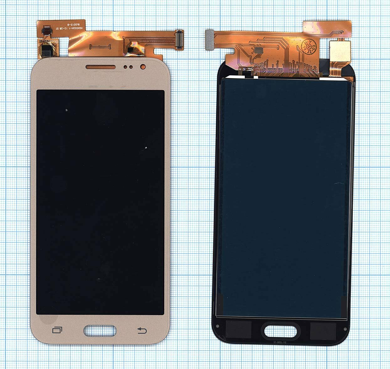 Дисплей (модуль) для Samsung Galaxy J2 SM-J200 в сборе с тачскрином (TFT) золотой