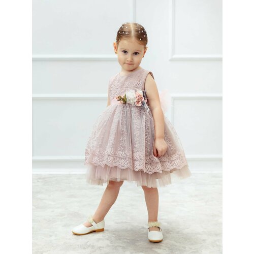 фото Платье, размер 80, фиолетовый superkinder