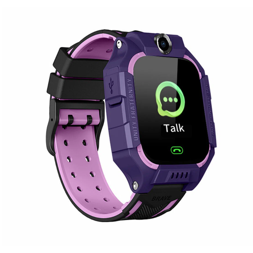 Детские смарт часы Happine GSM звонки фото кнопка SOS purple 75000₽