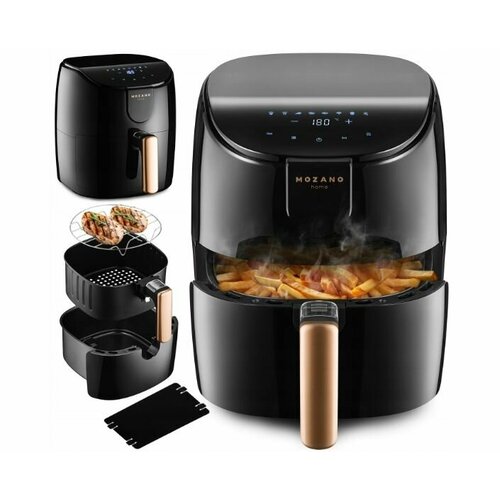 Аэрогриль Mozano Active Fryer 1500 Вт черный 1936200₽