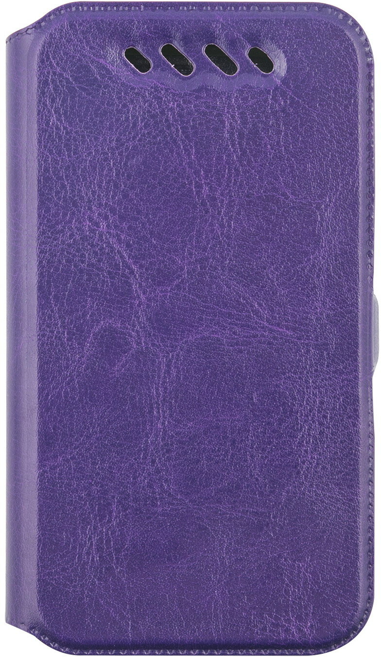 Чехол универсальный iBox Universal Slide, для телефонов 3,5-4,2 дюйма (фиолетовый) - фото №3