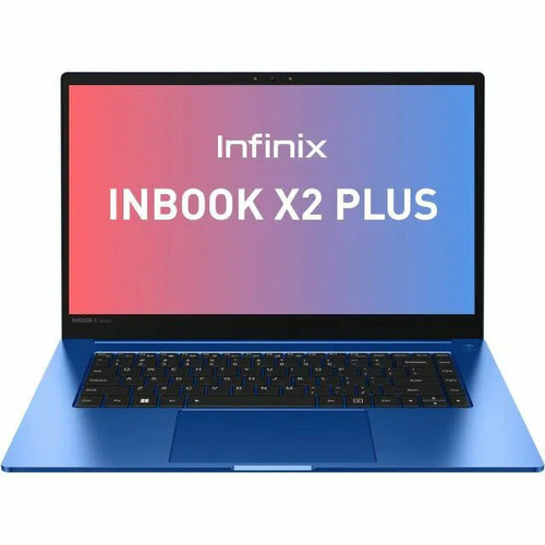 Ноутбук Infinix INBOOK X2 Plus, 15.6" (1920x1080) IPS/Intel Core i3-1115G4/16ГБ DDR4/512ГБ SSD/UHD Graphics/Win 11 Home, (71008300813) синий