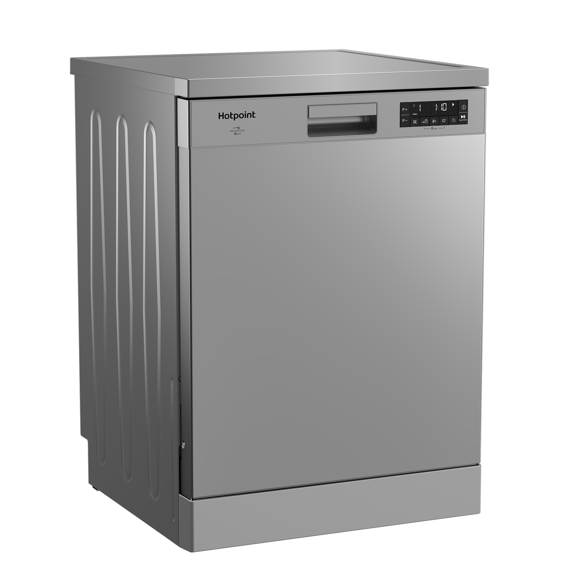 Посудомоечная машина Hotpoint HF 5C84 DW X, 60 см, серебристый - фотография № 2