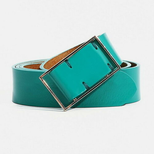 фото Ремень сима-ленд, размер 110, зеленый сима-лэнд