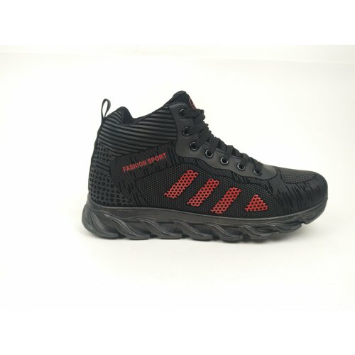 Кроссовки B&5, полнота 6, размер 39, красный, черный