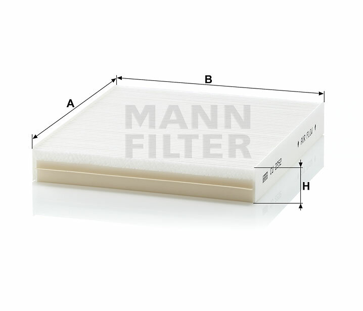 Фильтр салона MANN-FILTER CU 2252 CU2252