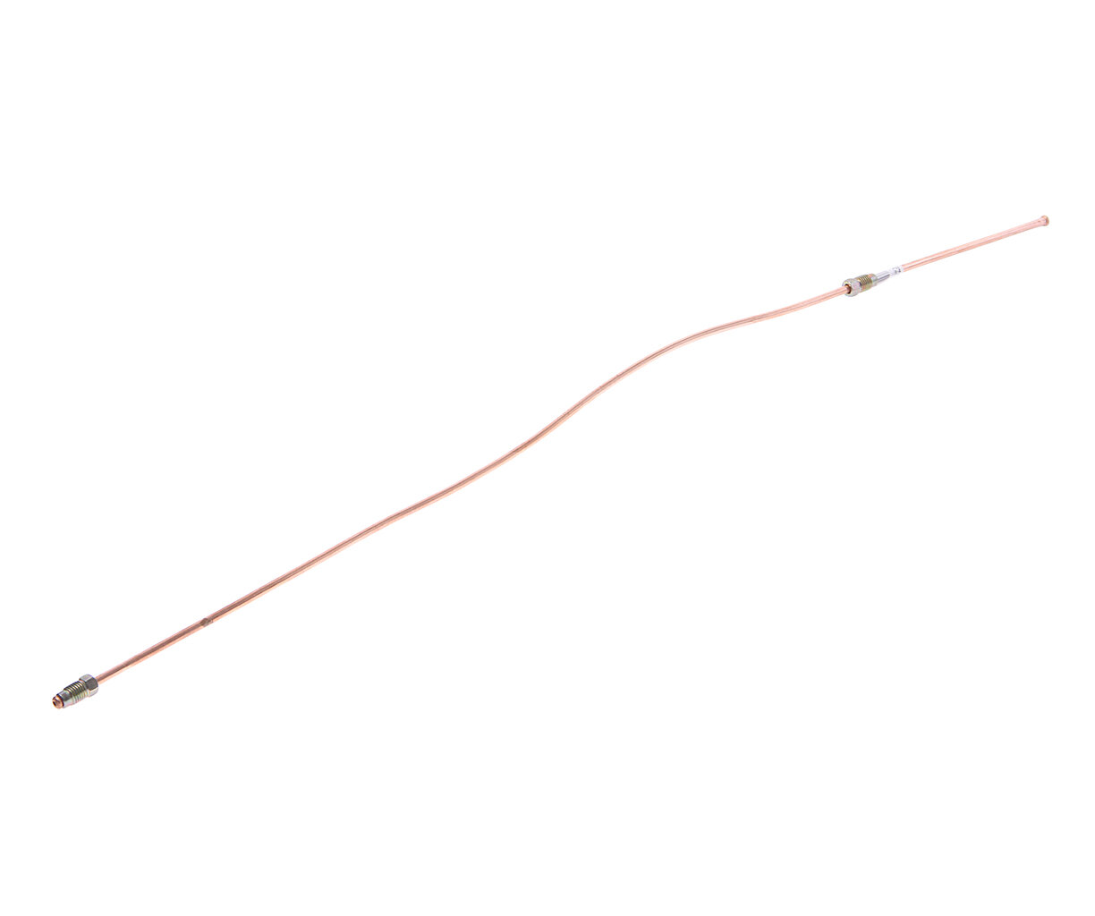 фото Трубка тормозная ГАЗ-3302 Бизнес от ГТЦ к шлангу медная НН