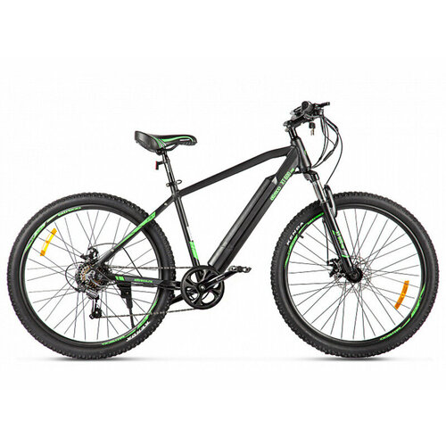 Электровелосипед Eltreco XT 600 Pro, год 2024, цвет Черный-Зеленый