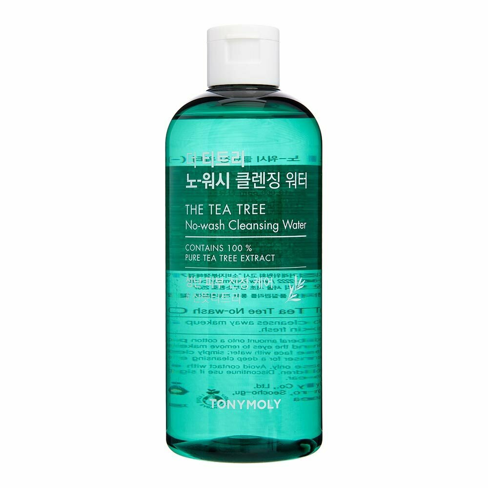 TONYMOLY THE TEA TREE NO WASH CLEANSING WATER Очищающая вода с экстрактом чайного дерева 300мл