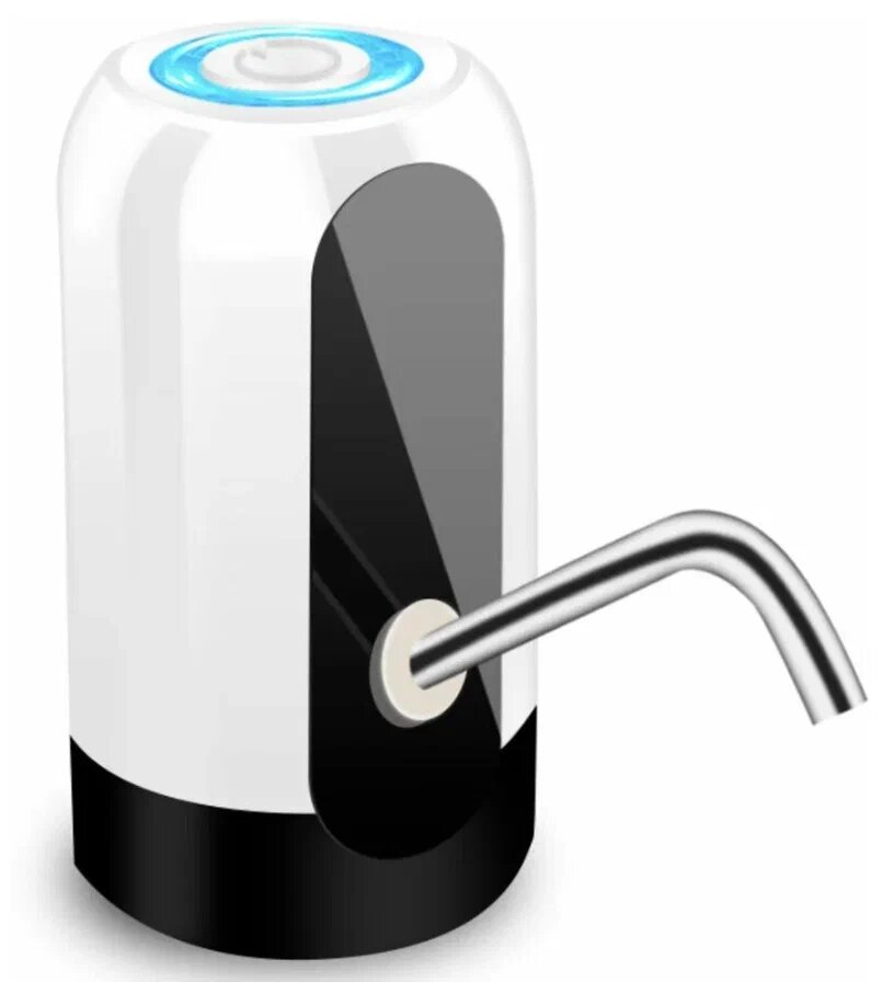 Помпа для воды электрическая для бутыли 19 л с аккумулятором и зарядкой USB - фотография № 2