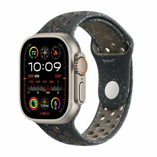 Спортивный ремешок Apple Sport Band Midnight Sky M/L для Apple Watch Nike 42-44-45-49mm MUV53ZM/A