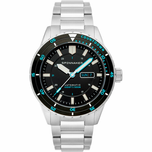 фото Наручные часы spinnaker sp-5099-22, голубой, серебряный