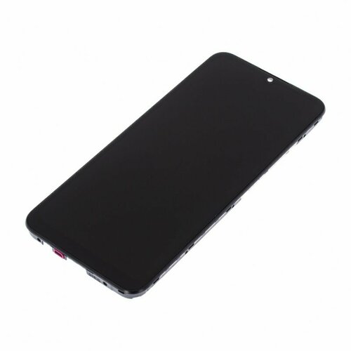 Дисплей для Realme C21 / C11 (2021) Narzo 50i (в сборе с тачскрином) в рамке, черный, AAA дисплей для nokia g21 в сборе с тачскрином в рамке черный aaa