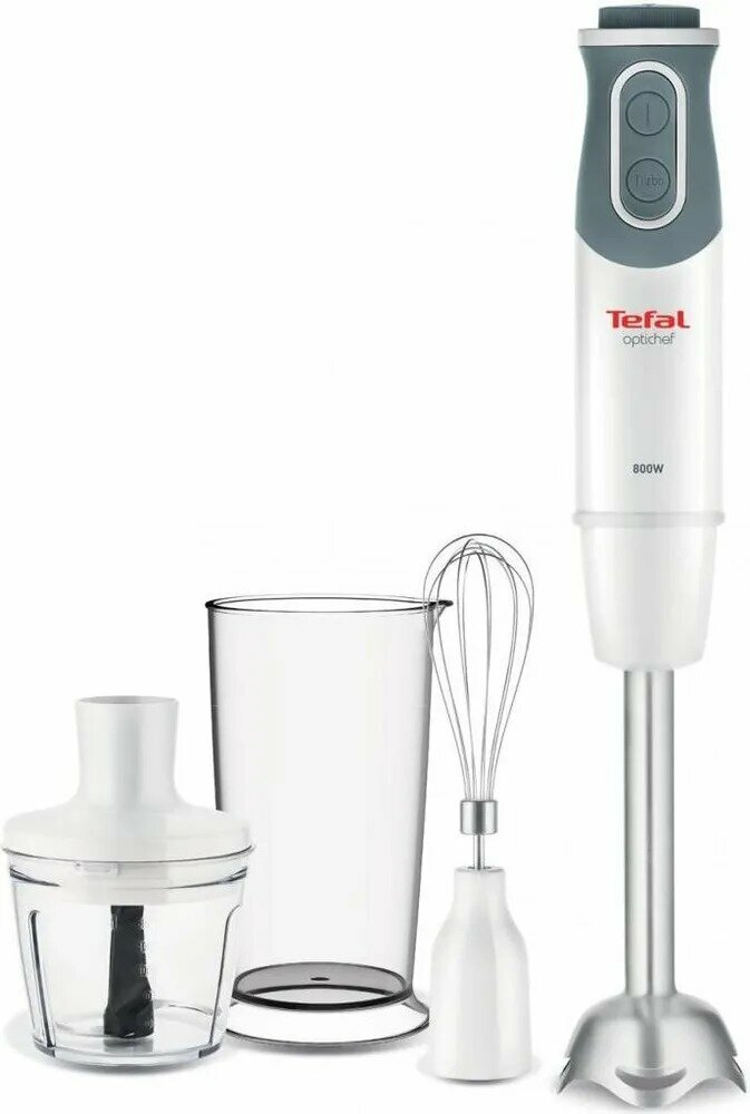 Погружной блендер Tefal HB 643138, белый/кварцит