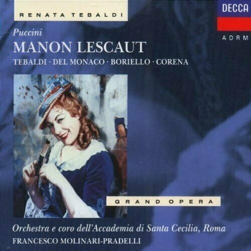 AUDIO CD Puccini: Manon Lescaut puccini very best of tosca manon lescaut turandot