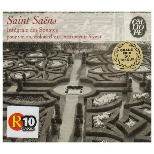 Audio CD Saint-Saens: Sonatas (3 CD)