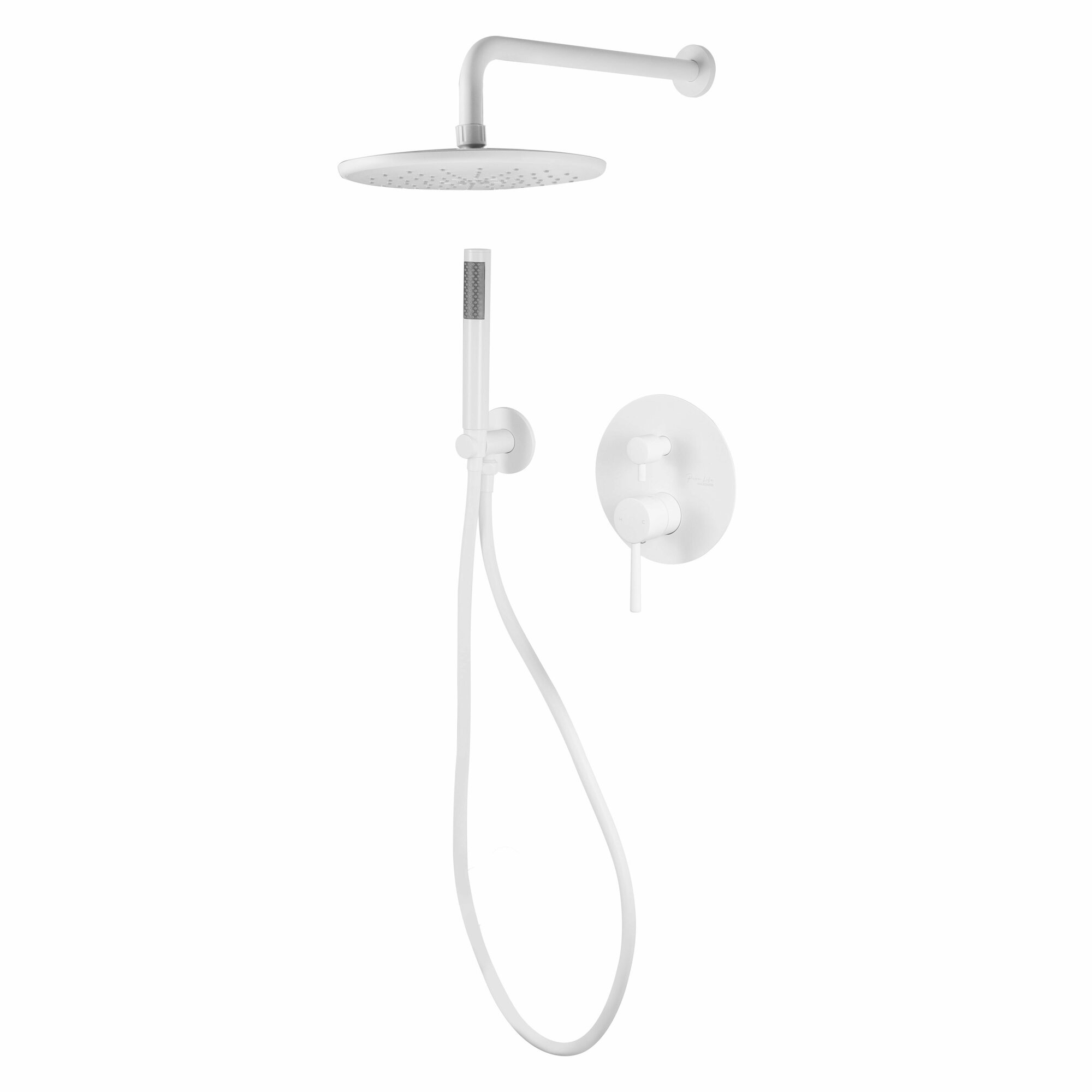 фото Встроенная душевая система Maxonor Pure Life PL7187-8 белый