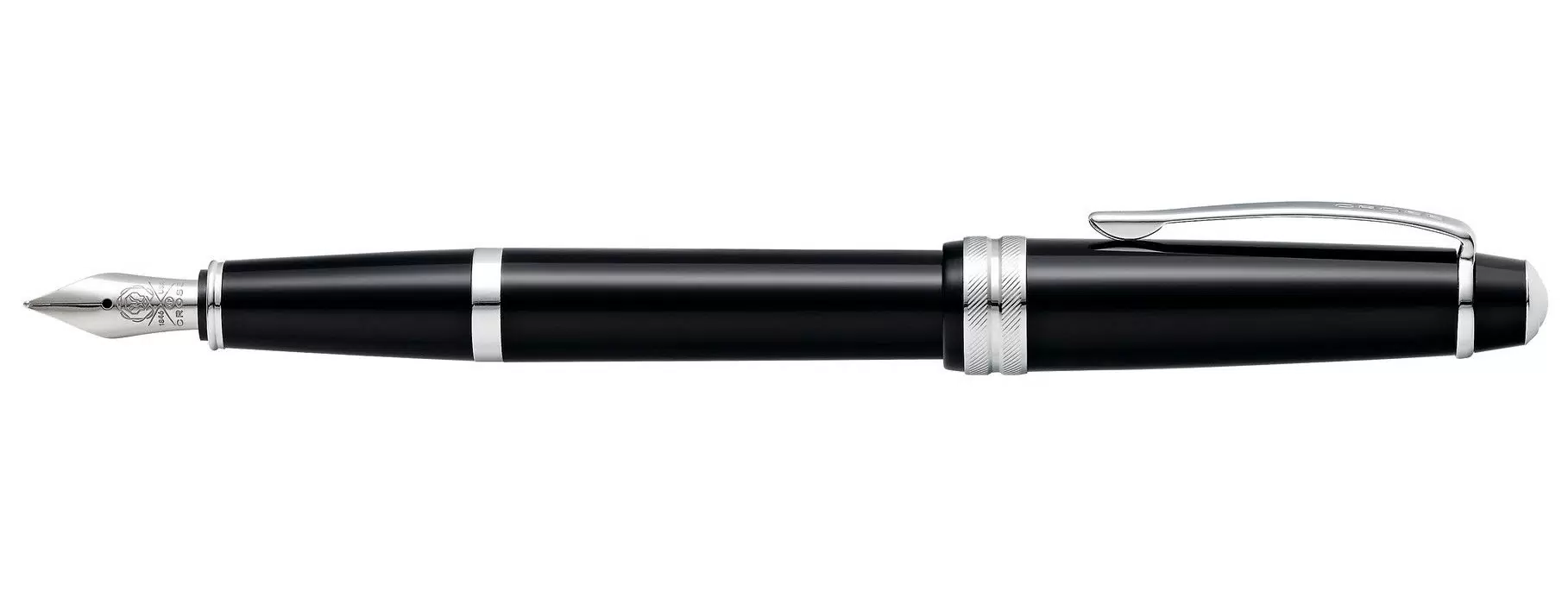 Перьевая ручка Cross Bailey Light Black, перо среднее M, AT0746-1MS