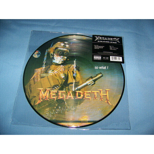 Виниловая пластинка Megadeth: So Far, So Good, So What (180g) (Picture Disc). 1 LP megadeth so far so good so what 180g picture disc