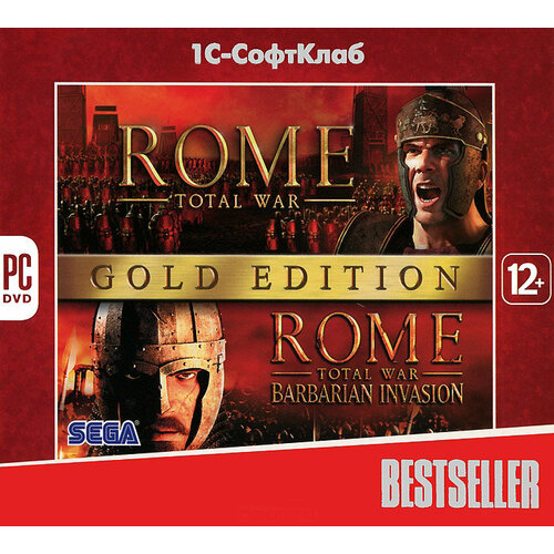 Игра для компьютера: Rome Total War. Gold Edition. Серия Bestseller (Jewel диск)