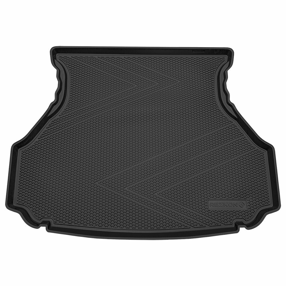 Коврик в багажник полиуретановый Ячеистый ромб (черный) для LADA 2191 Granta lb (18-Н. В)
