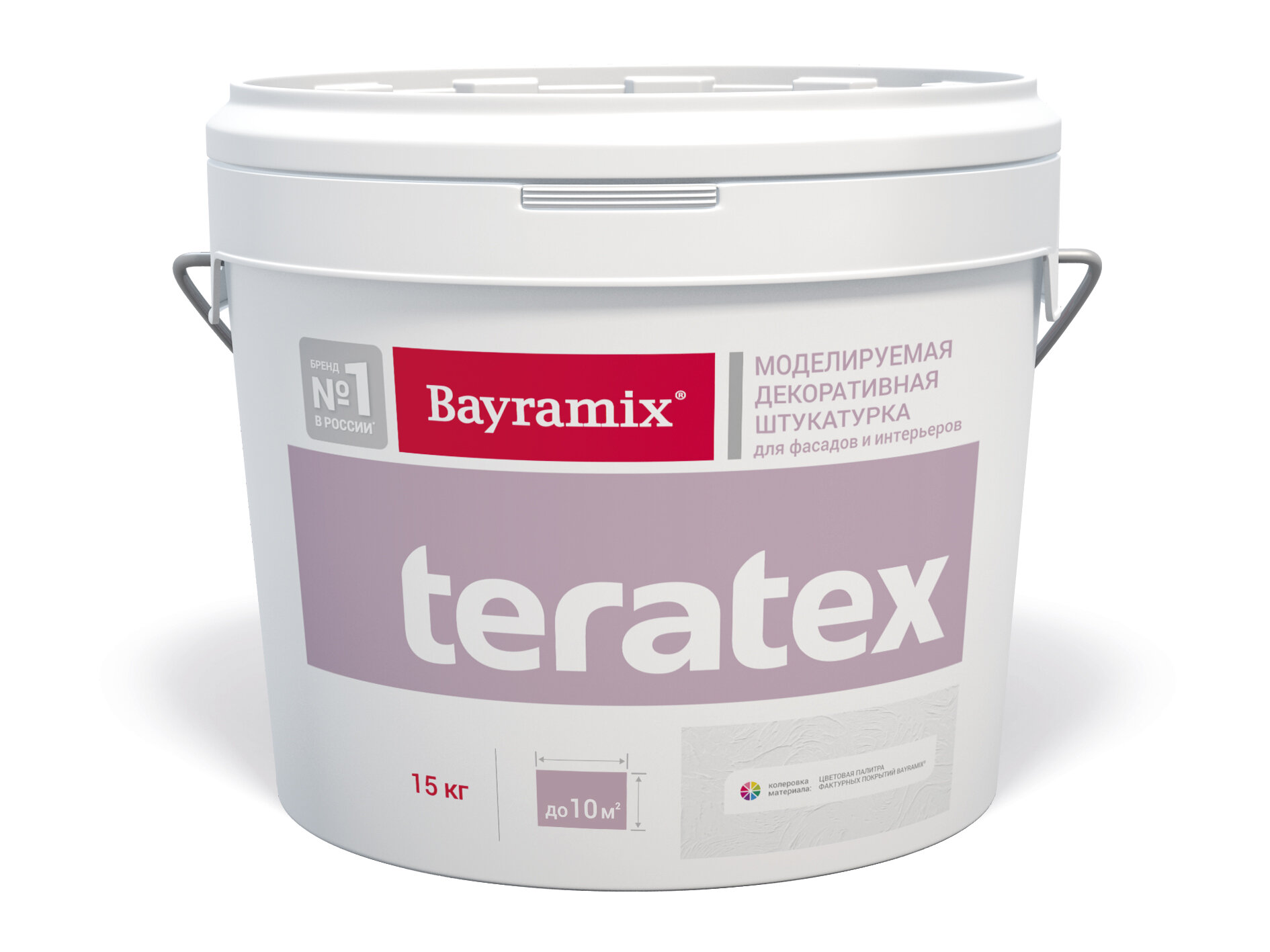 Декоративная штукатурка (эффект крупная шуба) Bayramix Teratex, 15 кг