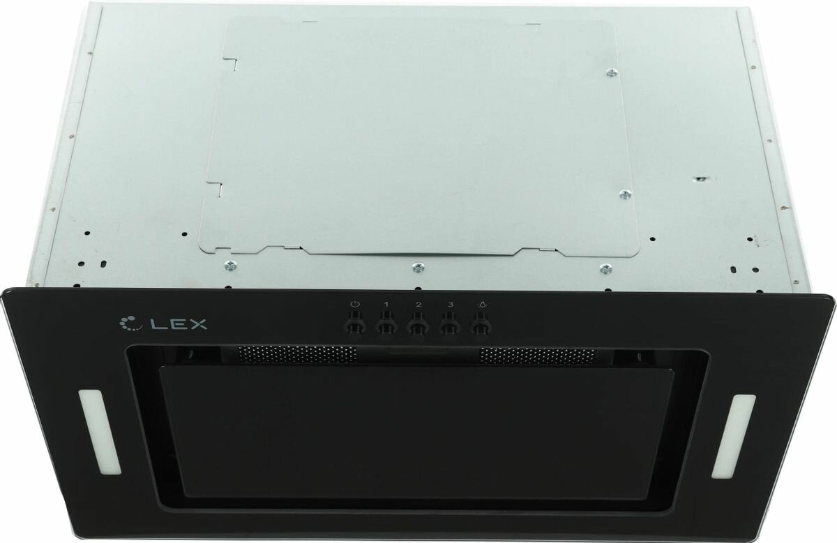 Встраиваемая вытяжка LEX GS Bloc G 600 BL, управление кнопочное, черный [chti000359]