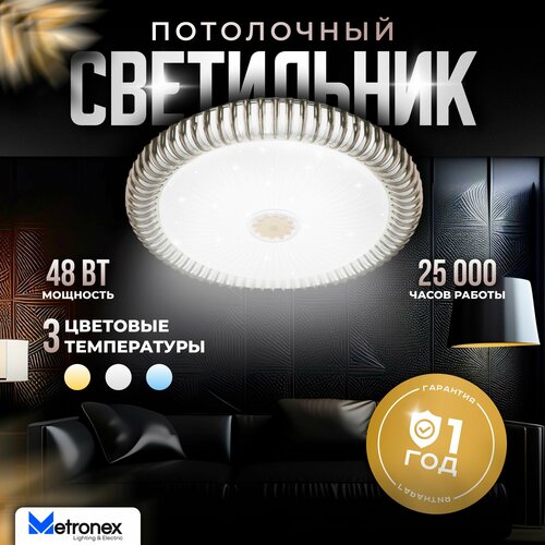 Светодиодный светильник Metronex MLR-01 - 48Вт 400мм White