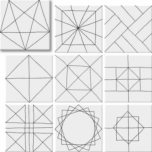 Плитка из керамогранита Geotiles GEOMIX PAWN для стен и пола, универсально 22,3x22,3 (цена за 1 м2)