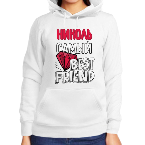 фото Худи, размер m, белый нет бренда