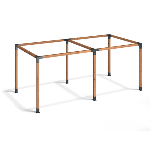 Комплект крепежей коннекторов для беседки Double BASE графит