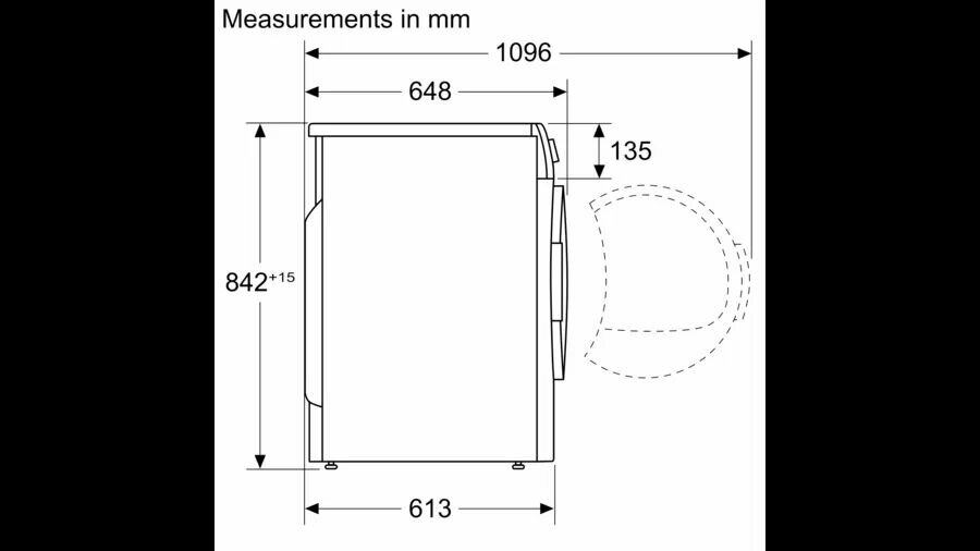 Сушильная машина Bosch WQG1420XME