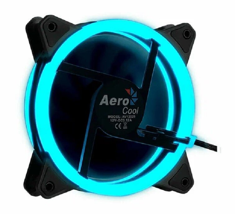 Вентилятор Aerocool Rev RGB, 120мм