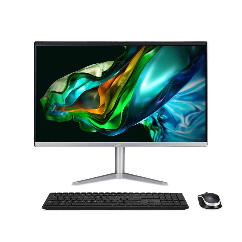 Моноблок Acer C24-1300 23.8" 1920x1080 AMD Ryzen 3 7320U 2.4 ГГц/8Gb RAM/256Gb SSD WiFi BT Cam W11 черный (DQ. BKRCD.002)