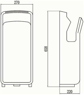 Сушилка для рук Savol S-CF8621-1